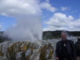 Te Puia geyser